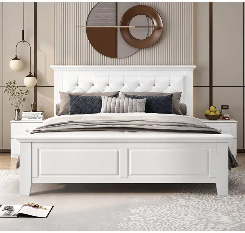 Wood Bed Frame Designs Room Set King Size Pictures With Storage Modern Furniture Simple Teak Sleigh Dress Solid Wood Bed