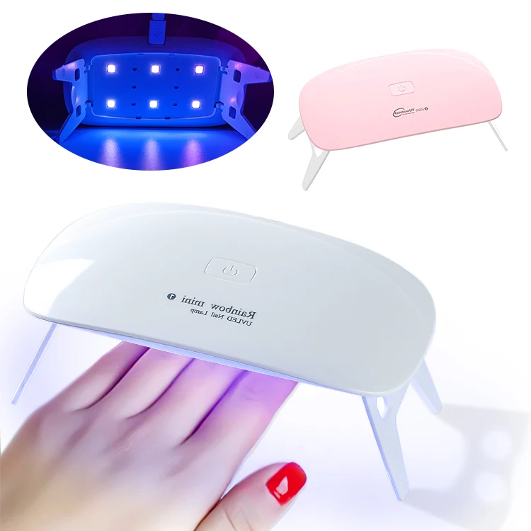 Cheap Best selling Nail Light Varnish Drying 6W Uv Nail Dryer uv led lamp mini Gel Polish Nail Lamp