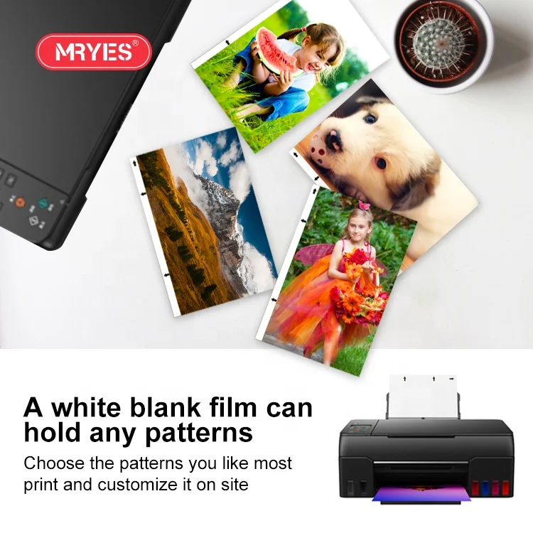 OEM Custom Pattern Sheet custom printing screen protector printing back film screen protector print films for cutting machine