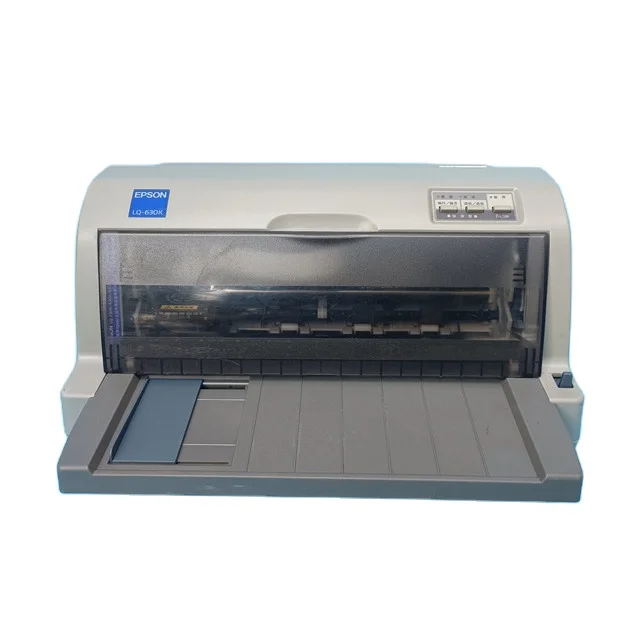 Original aEpson LQ630K 635K needle invoice printer out warehouse receipts flat push type paper into express receipt