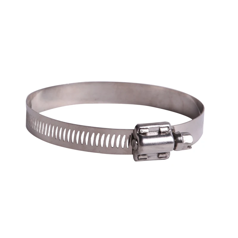 Tianjin TJKS Factory Lowest Price Best Quality Adjustable W1 Stainless Steel American Type Hose Clamp