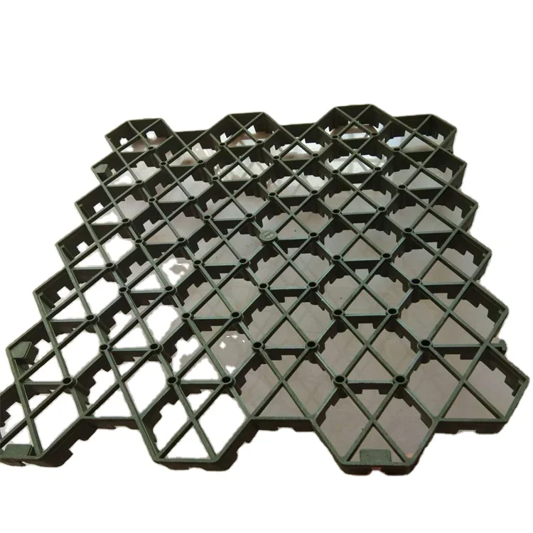 Factory Kangchen   Grass Paver Gravel Stabilizer Bear HDPE green or black  Plastic Grid