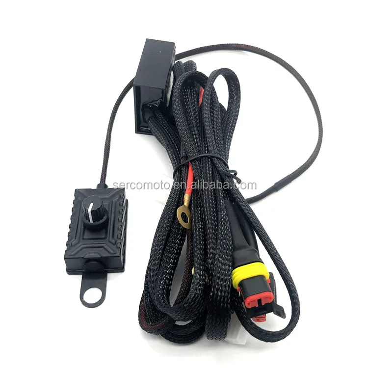 motorcycles led  Dimmer harness switch, adjust light brightness from low to high beam, lights Dimmer switch with new design