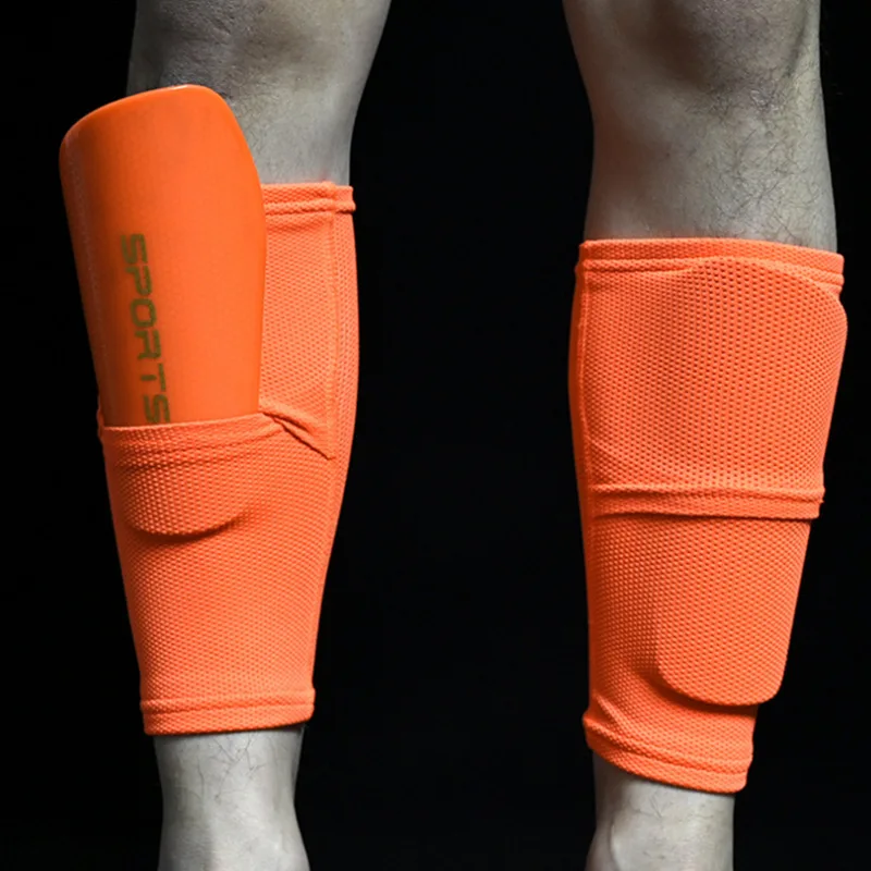 New design Soccer Shin Guards Accessories shin Guards Sock Football Compression Shin Sleeves with Pocket