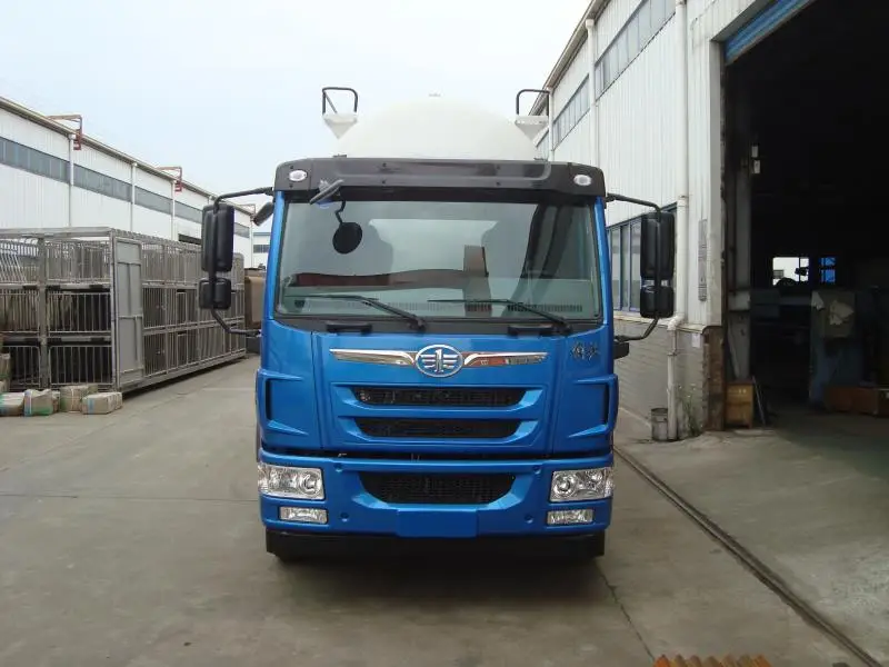  Jiefang 6 1 m 4x2 животных сыпучих кормов доставки конвейера бак для куриное кормовые транспортная