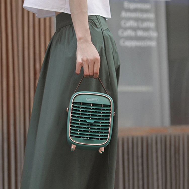 New Air Cooler Fan Mini Portable Usb Rechargeable Personal Small Water Evaporation Air Coolers Conditioner Fans