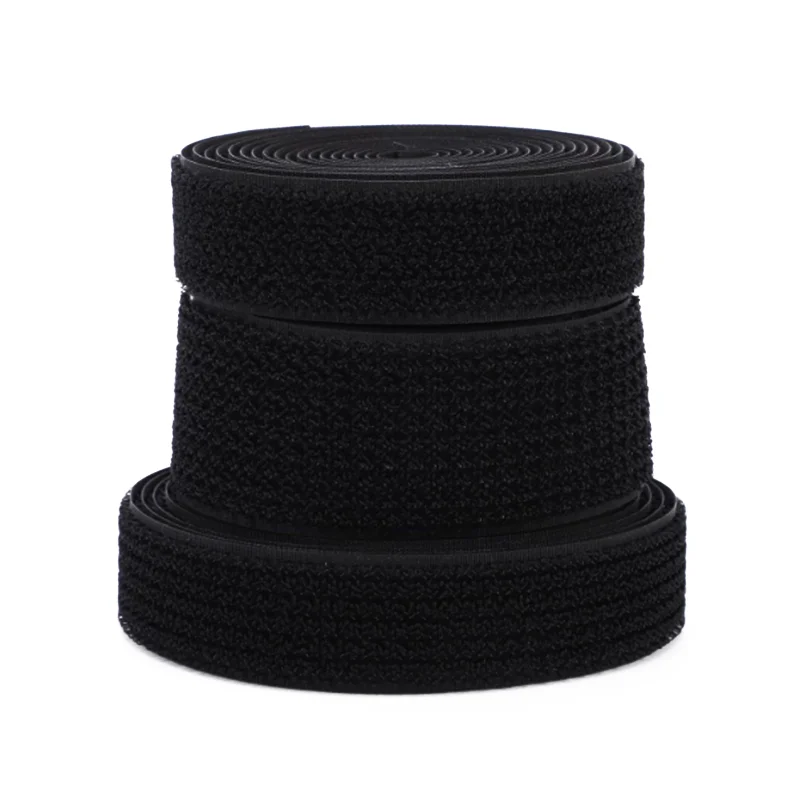 Die Cut Nylon Same Side Fasteners Convenient Hook Loop Tape One Side For Hat Shoes Use