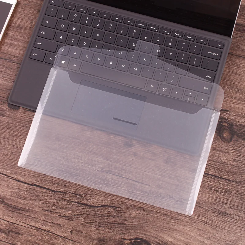 Clear Stamp and Die Storage Bag PP A5 Receipt Bill Bag Materials File Storage Bag Pockets Resealable Die Cut Envelope