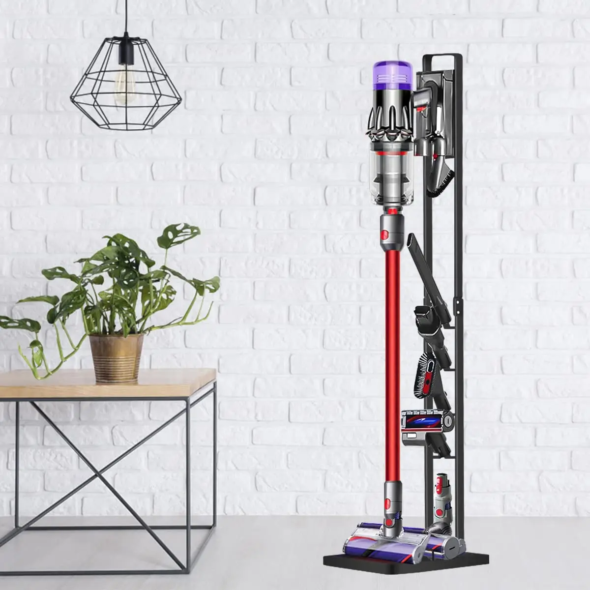 3 tire Metal Vacuum Accessories Stable Storage Bracket Holder Stand for Dyson Handheld