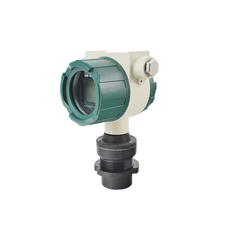 Digital ultrasonic level measuring instruments indicator compact meter diesel fuel tank sensor