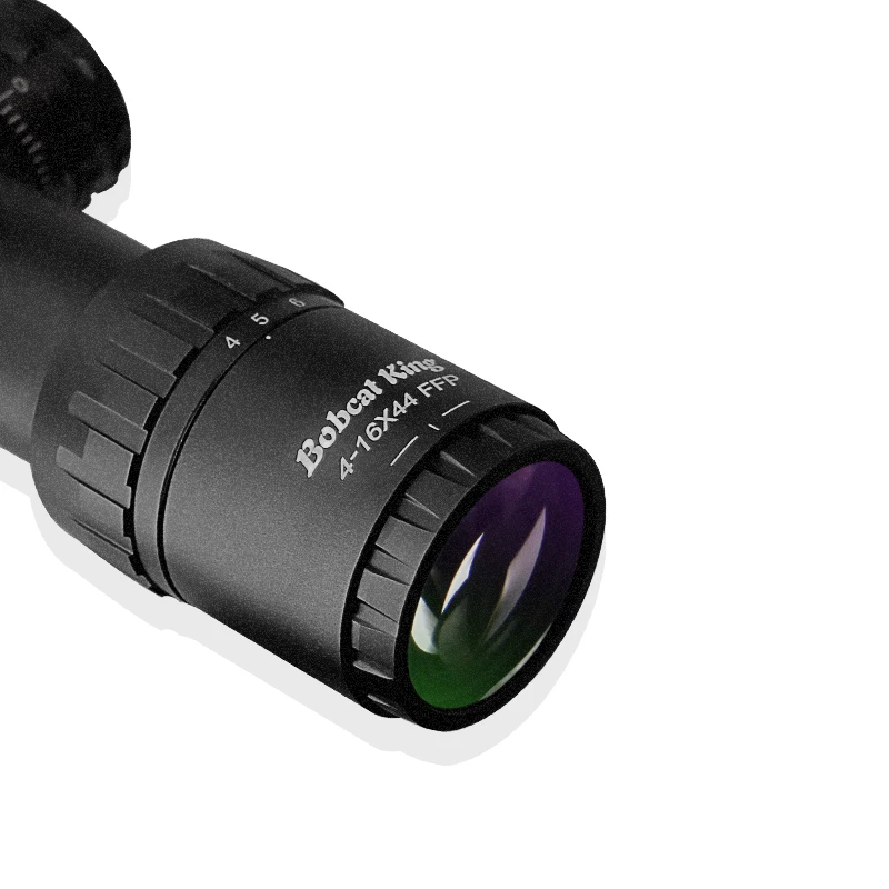 Bobcat king 4-16X44 FFP первый фокусный самолёт боковой Параллакс прицел охотничий тактический с гравировкой стекла Оптический