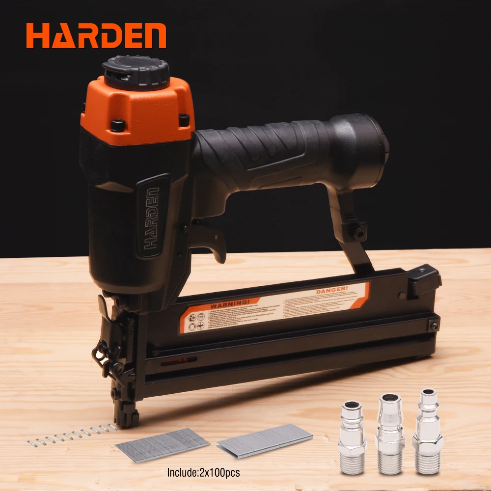 Air stapler & Pneumatic staple gun 2 In 1 Air Brad Nailer & Stapler