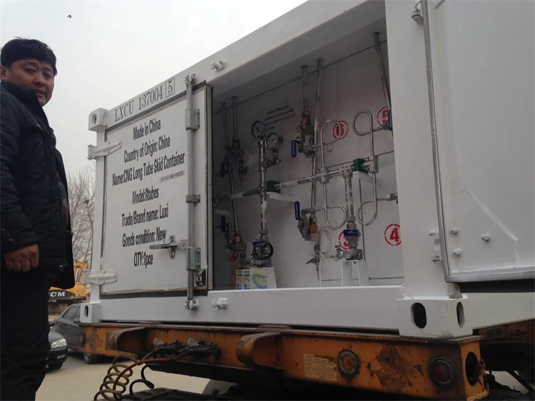 Stable Quality 40Ft Cng Gas Container Premium Tube Bundle Container