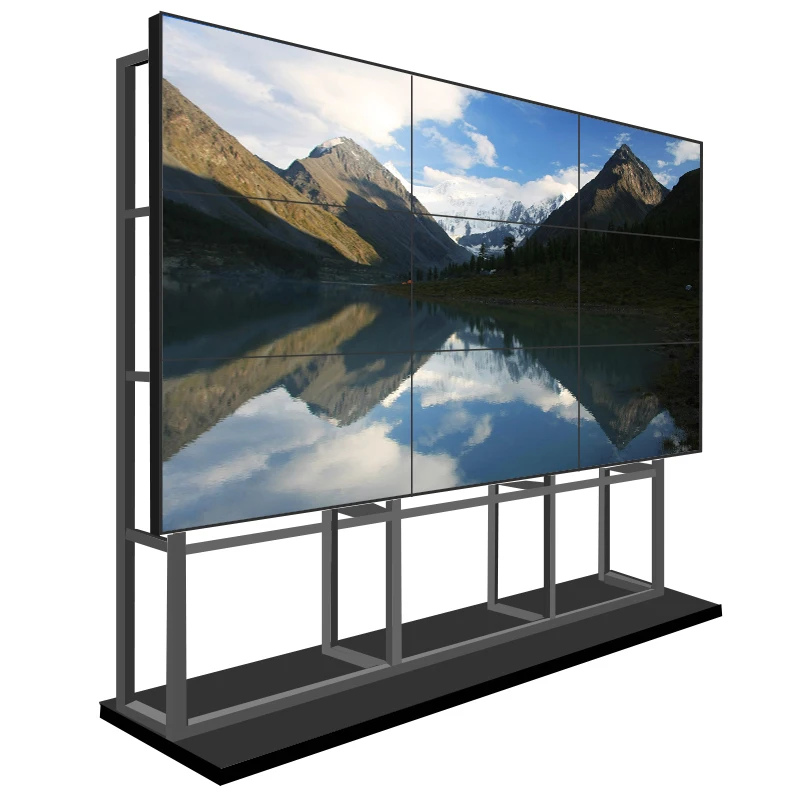 4K Videowall Monitor 55 Inch Price 2X2 Controller TV Panel Indoor Lcd Digital Signage Advertise Display Splice Screen Video Wall