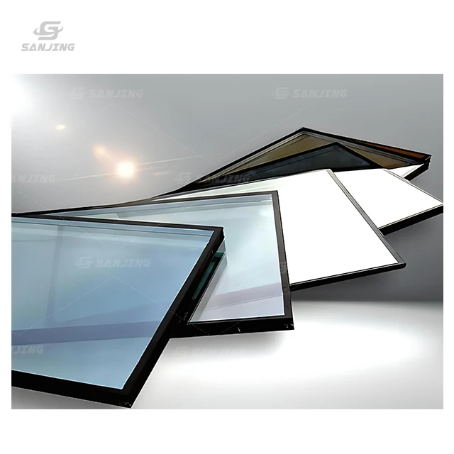 lowe insulated glass low e vacuum triple pane glass panels double glazing with 1 lowe mission glass and argon