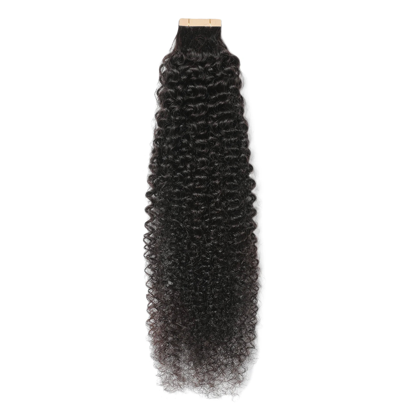 Top Quality Best Price Unprocessed Brazilian Hair Kinky Curly Ready To Ship Remy Seamless Tape In Extensions