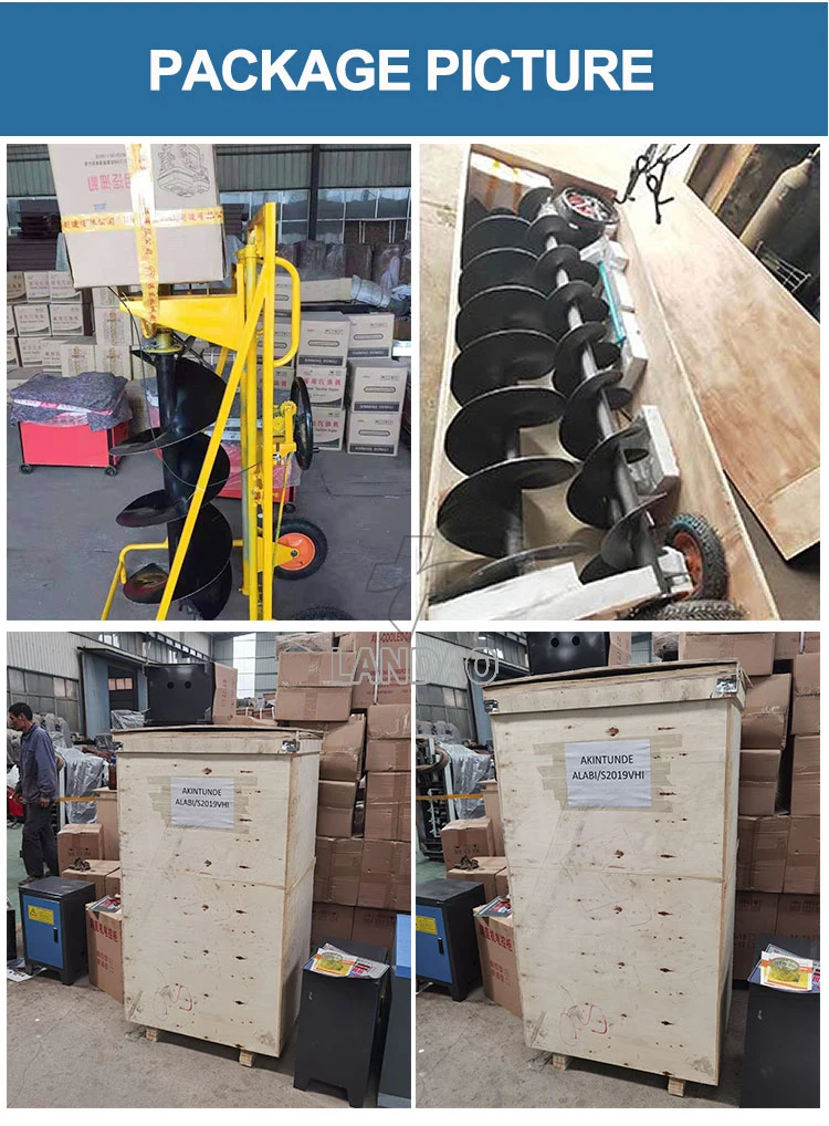 Portable Land Trench Hand Small Digging Machine For Sale