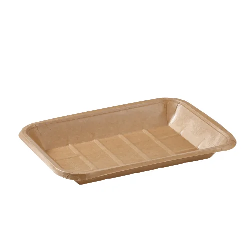 100% disposable paper tray for fruit or salad
