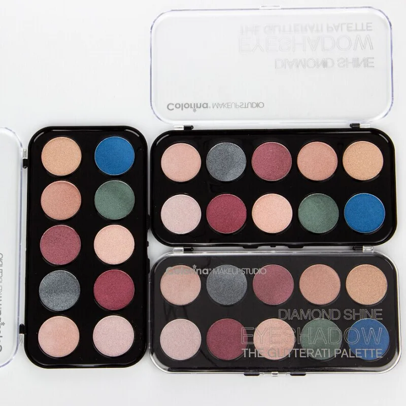 makeup cosmetics multi colored eye shadow supplier vendor high quality pigment cheap 10 colors matte eyeshadow palette