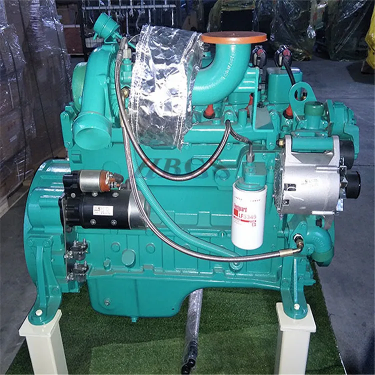 5.9L 60-150kwe уральный газовый двигатель для резервного оборудования и нефтяных месторождений 6BT 5