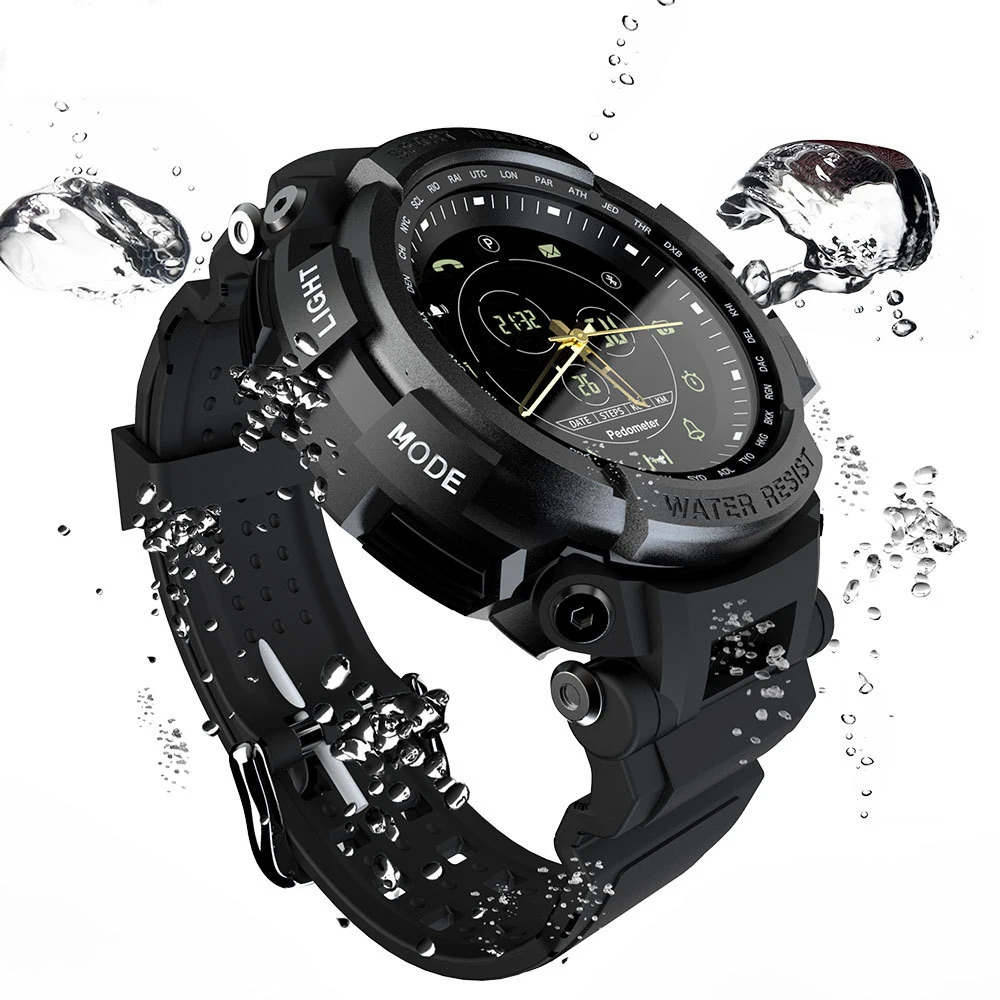 New Multifunctional Double Display Night Light Waterproof And Sweat Proof Sports Watch