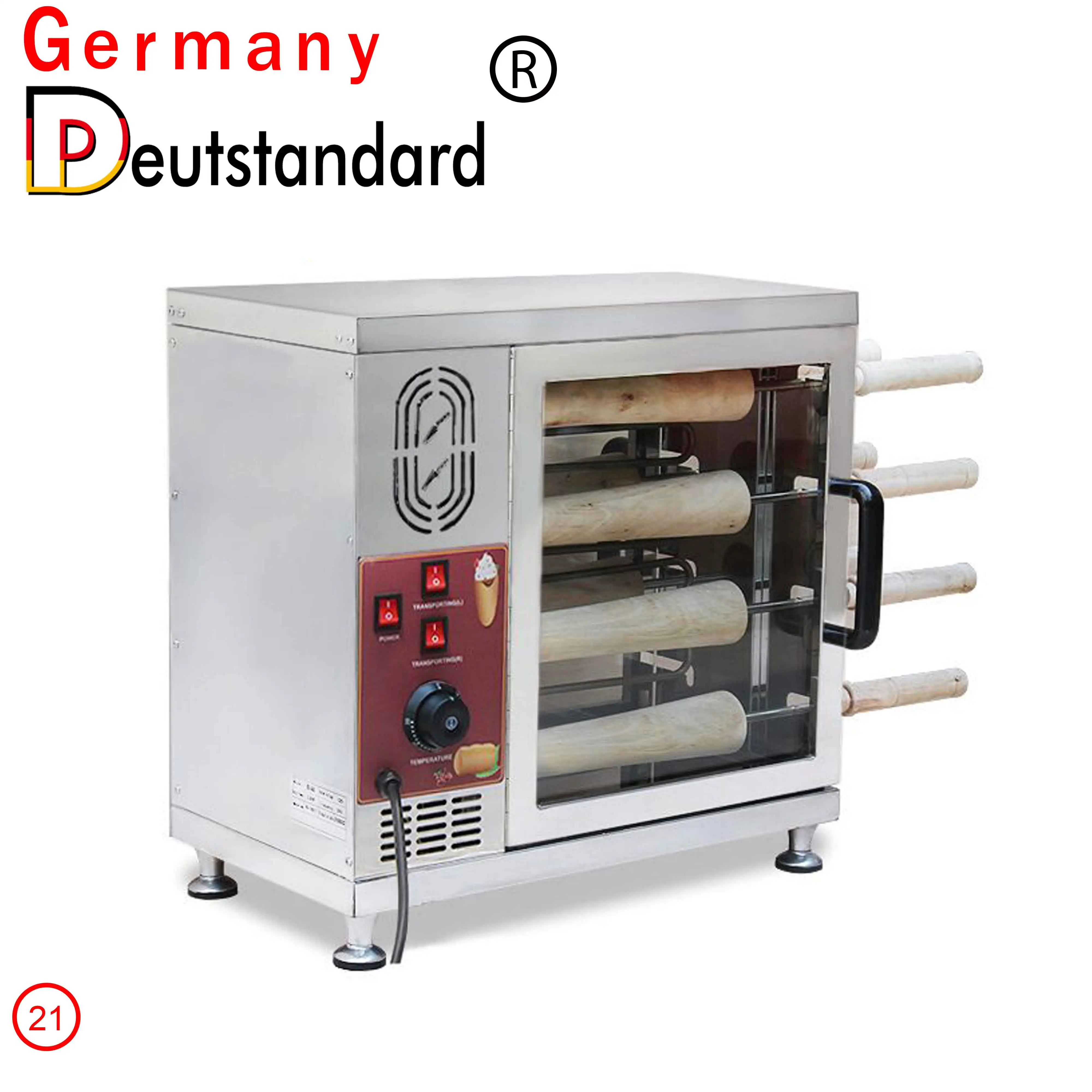 Germany Deutstandard  Industrial Chimney Cake Oven/Chimney Cakes Bakery/Chimney Cake Baking Equipment