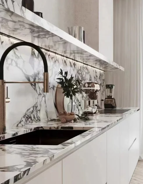 New White Arbescato Marble Polished Manufactured Top Quality Competitive Price Marble stone for Floor and Wall table