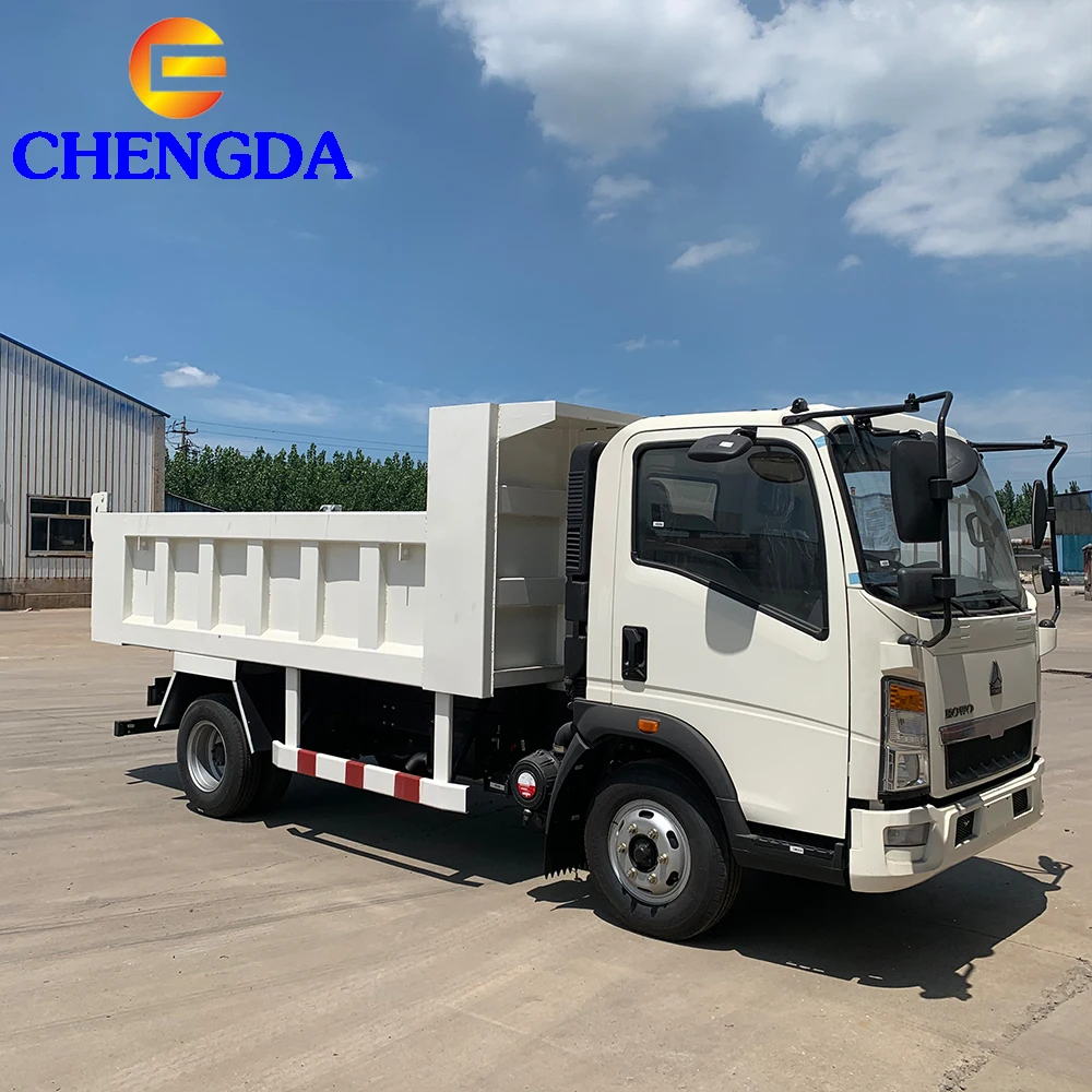 
HOWO Diesel Engine 5 Ton Mini Light Tipper Dump Truck For Sale 