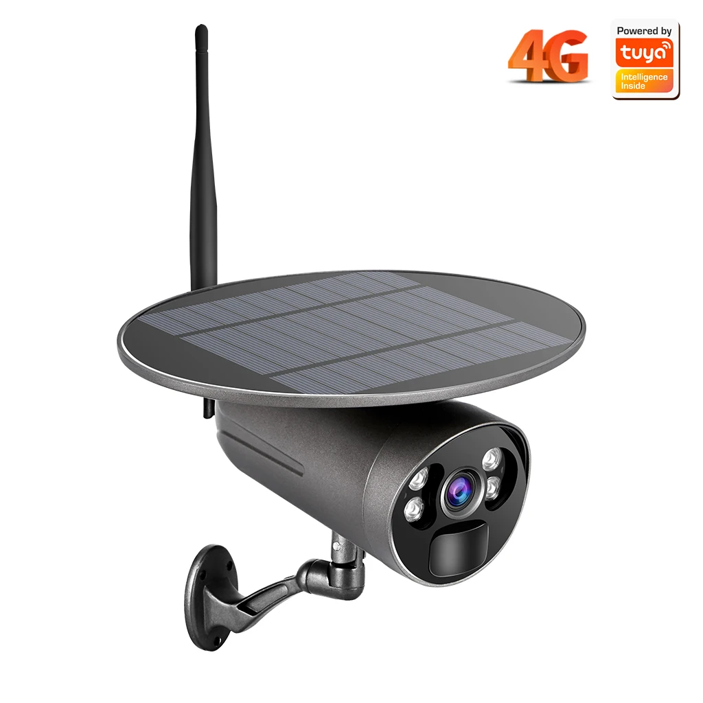 waterproof full color night vision HD camera best solar security camera solar outdoor camera