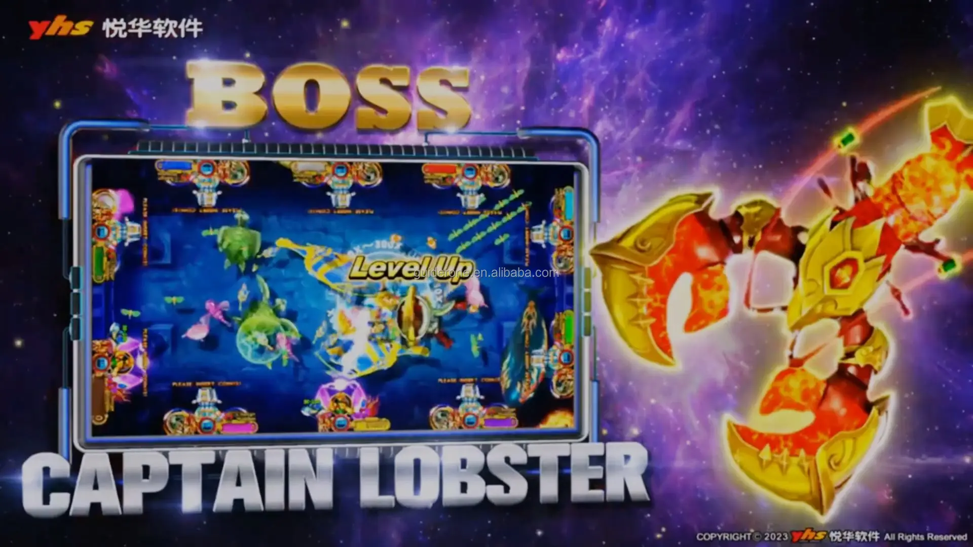 New Features Decoder  10 Players Ocean King Series Fish Game Table Machines Ocean Link For Sale