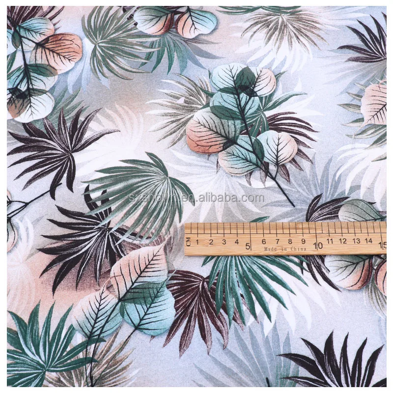 Showen spandex fabric polyester Net Fabric Customized Digital  luxury velvet  fabric plant pot for Clothing