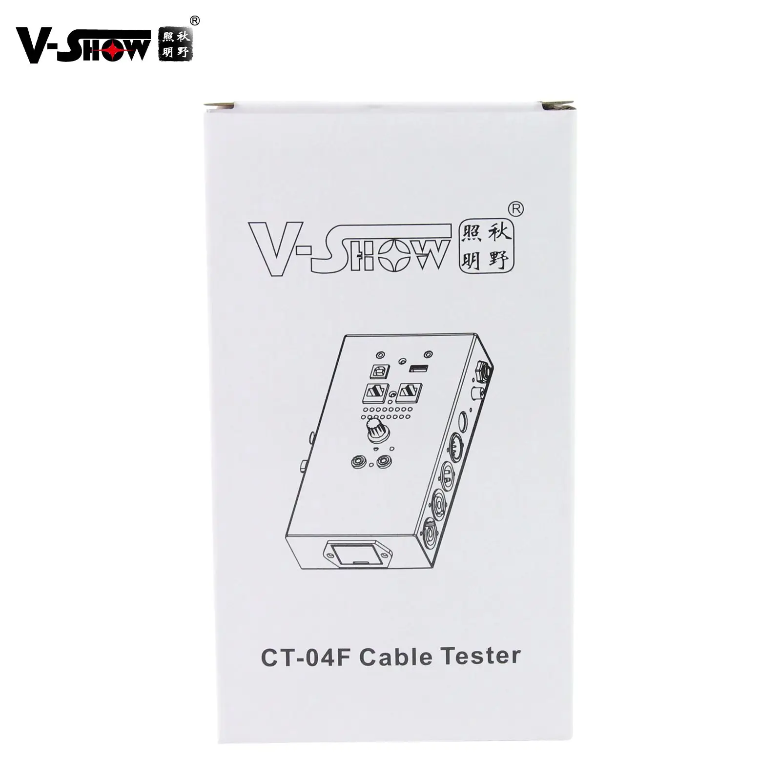 V-Show Europe Warehouse 1pc Multi Function Cable Tester Rj45 Network Test Cables For Stage Lights