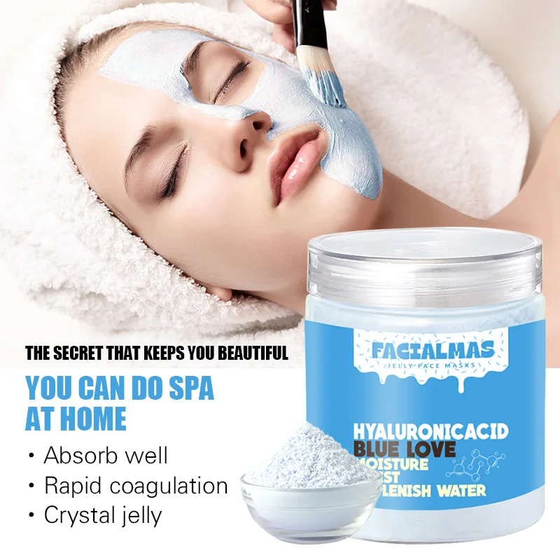 Whitening Mask Facial Powder Organic Natural lavender Clay Modeling Jelly Hydro Jelly Private Label Mask Powder