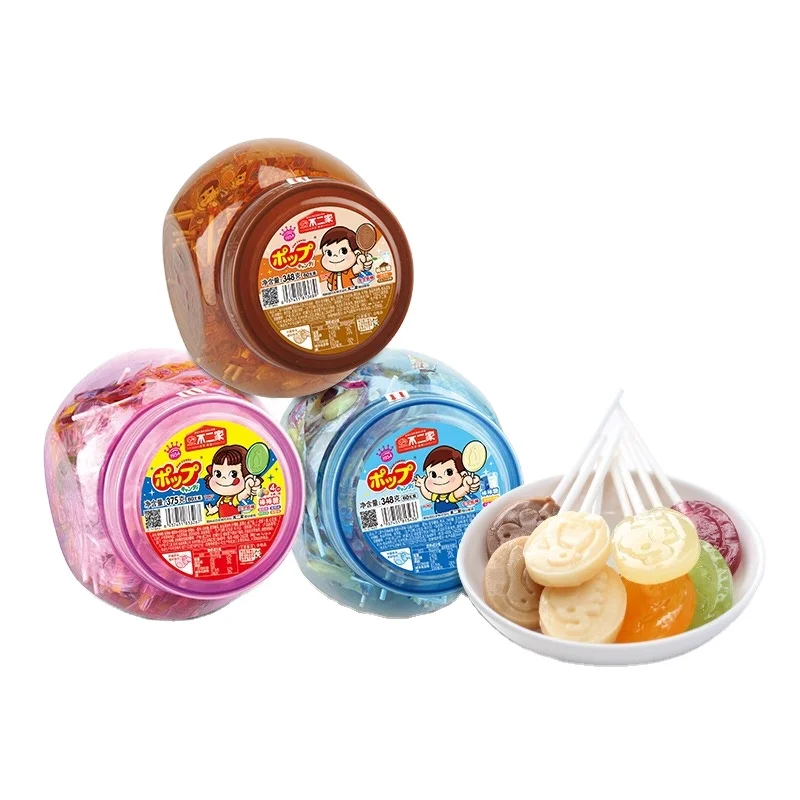 Оптовый продавец красочных фруктовых мини жестких леденцов конфет 375 г кондитерских изделий и закусок