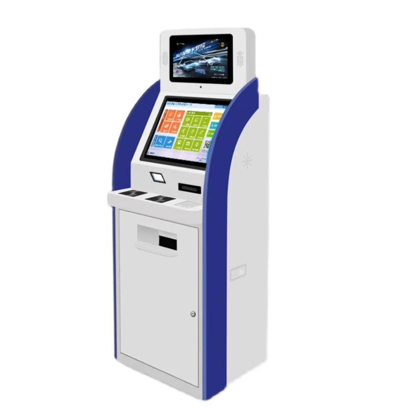 Floorstanding multifunctional hospital,bank, restaurant all in one pc touch screen for payment kiosk self service Kiosk