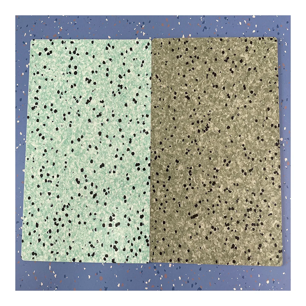 non-directional type ESD hospital vinyl floor conductive homogenous antibacterial antistatic flooring for computer room