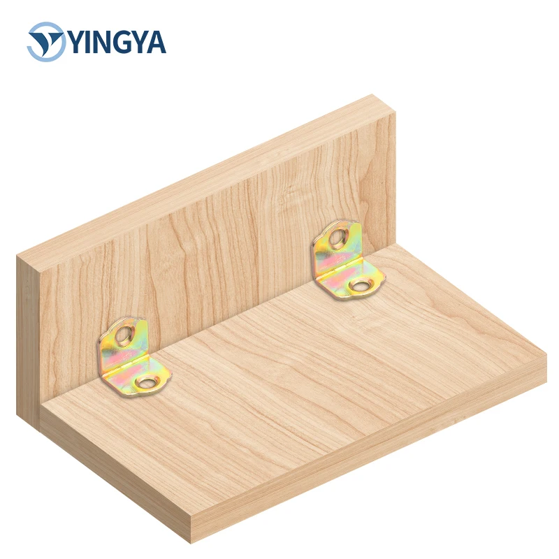 Iron Steel L-Shaped Triangle Bracket 90 Degree Right Angle Plus Fixed Angle Furniture Connector for Corner Code Iron Hardware