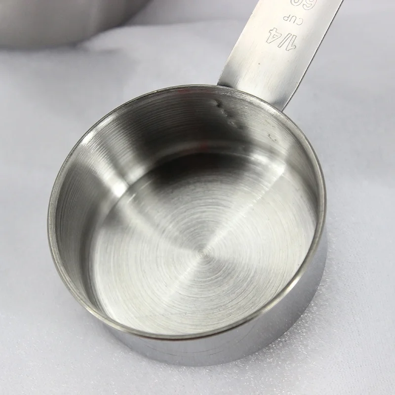 4Pcs Kitchen Baking Accessories Tools Tablespoons Stainless Steel Measuring Cups Set