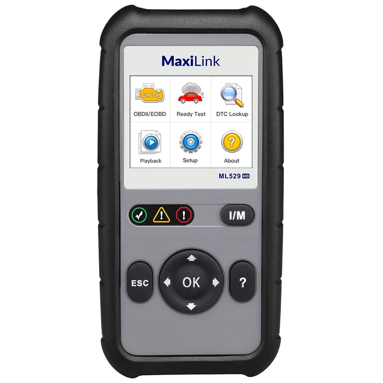 AUTEL MaxiLink ML529HD Trucks OBD2 Scanner Heavy Light Truck Code Reader