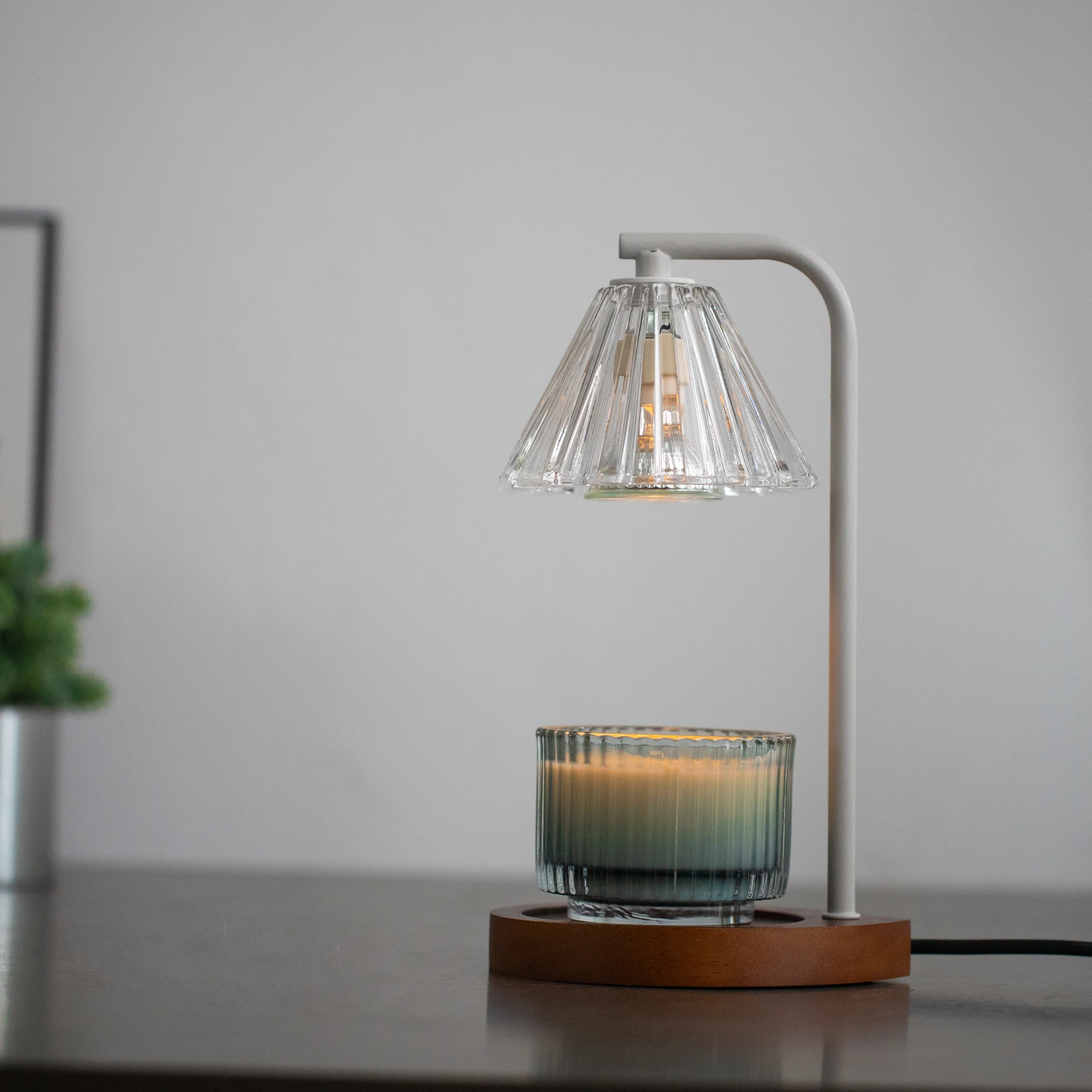 Diamond Cheap Style smokeless Table lamp Fragrance Scented Candle Warmer Lamp Electric X-mas Gife for Women and Mom warm decor