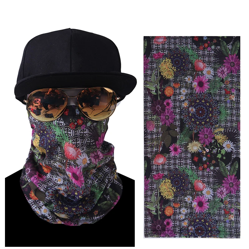 Versatile Design Bandana Comfortable Polyester Fabric Sports Bandana-Breathable Feature