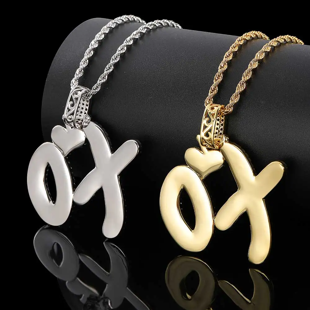 Hip Hop Pendant Gemstone 925 Sterling Silver Necklace Fashion Jewelry Iced Out Moissanite Necklace