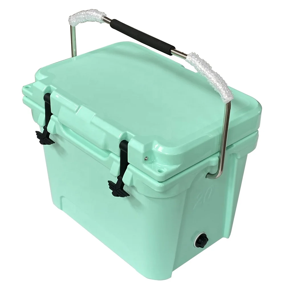 Wholesale factory customized mini party cooler box plastic insulated ice beer cooler for outdoor party