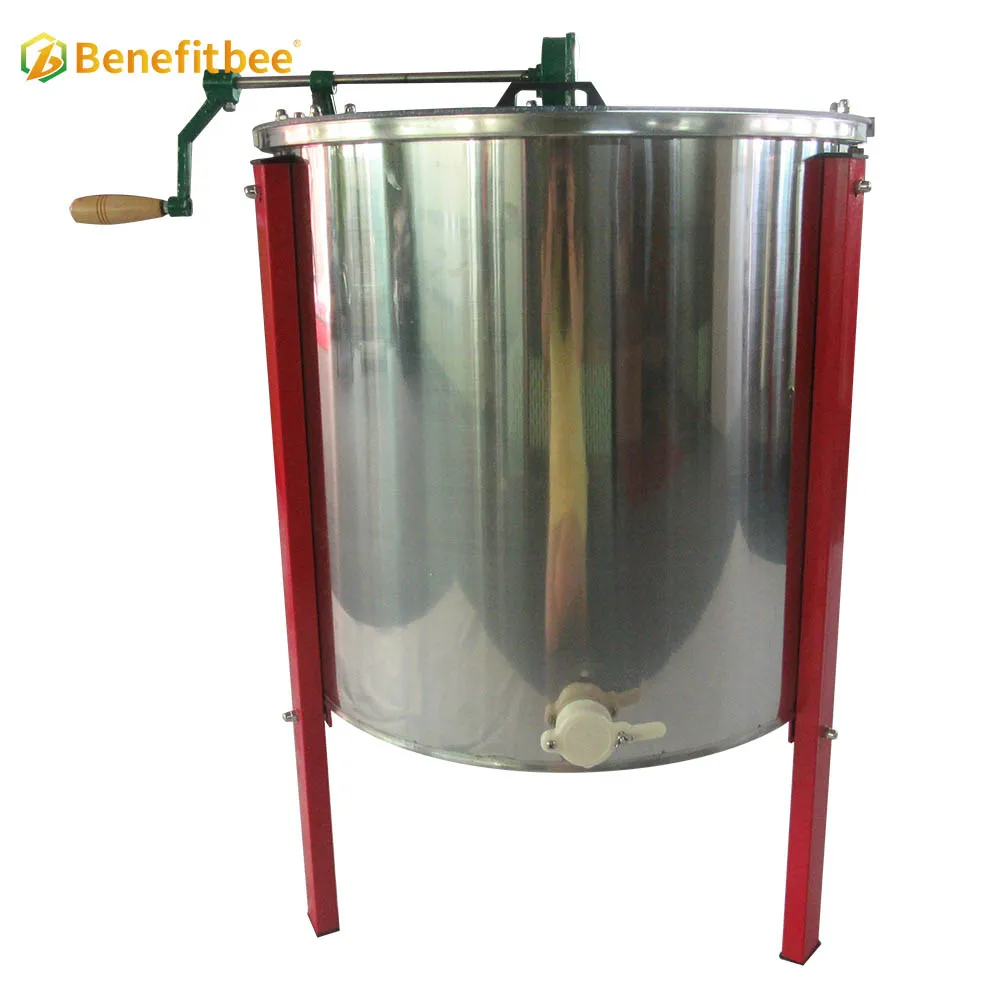 8-Frame Manual stainless steel honey extractor langstroth