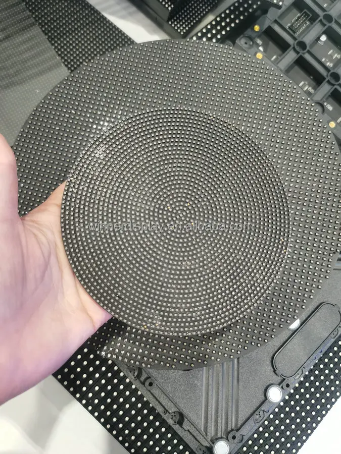 Customized creative spherical shape Indoor round led display module P2 P2.5 P3 P4 circular LED screen  round led display panel