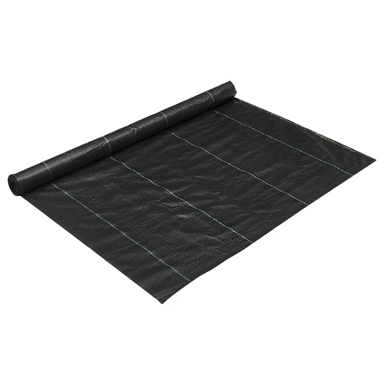 Agricultural Black Plastic Ground Cover / pp weed mat / prevent weed cloth with different sizes