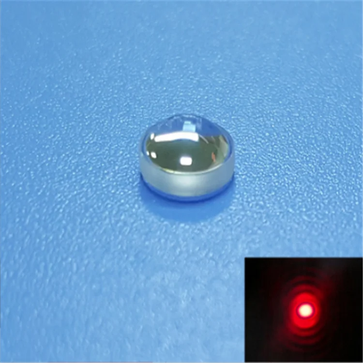 6.33mm diameter ar coated laser optical collimation plano-convex aspheric lens f4.02