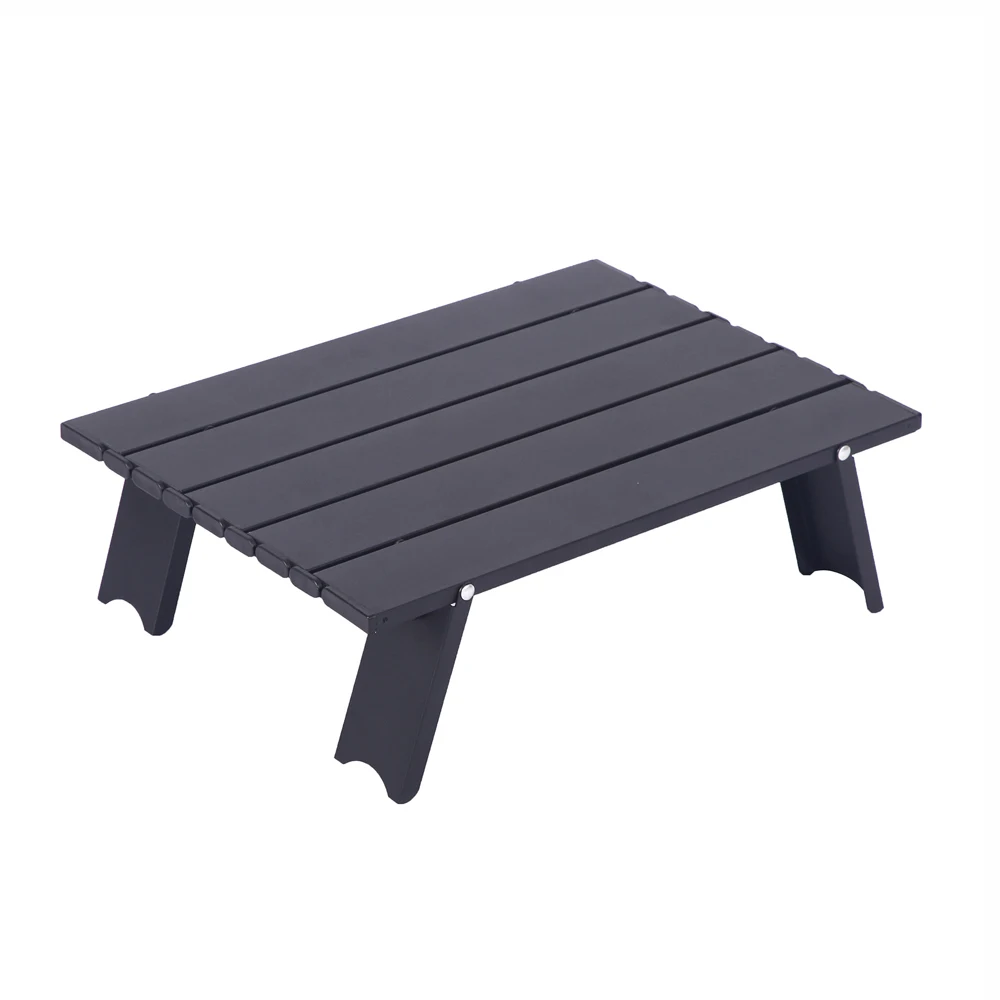 Outdoor Camping Picnic Beach Solid Foldable Kitchen Living Room Exterior Gym Use Portable Lightweight Aluminum Folding Table