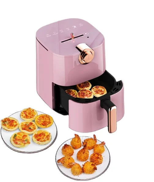 factory wholesale intelligent Protection Vortex heating  4.5L oil free air fryer