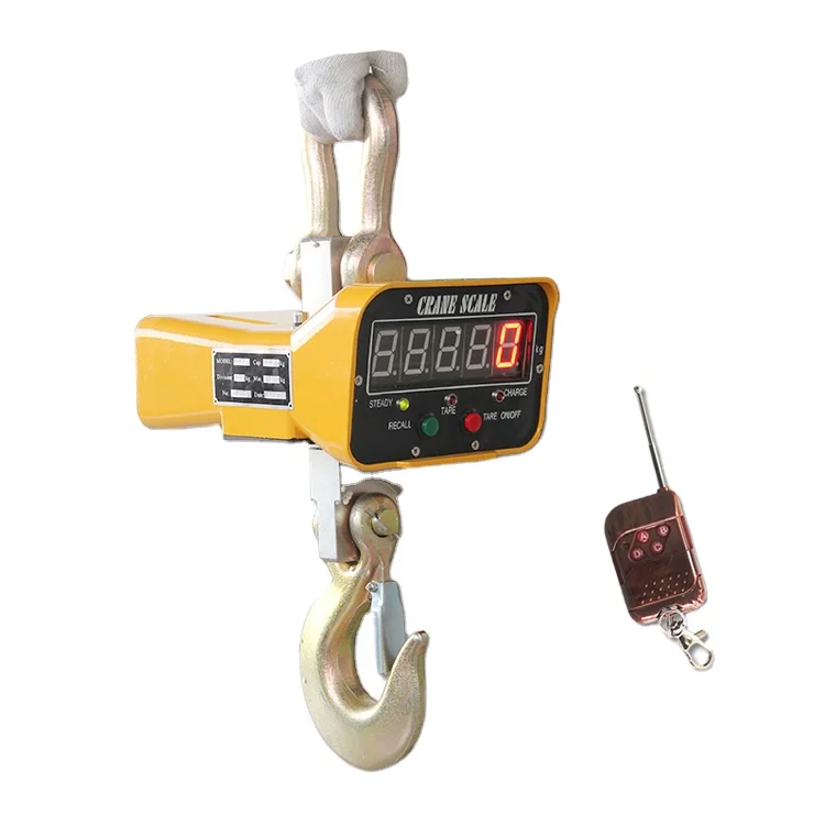 Electronic Industrial hanging scale 1 ton 3 ton 10ton digital crane scale